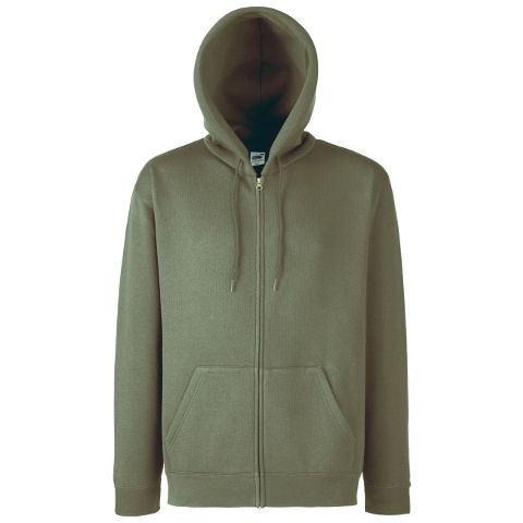 Fruit Of The Loom Zip Hooded Sweatshirt