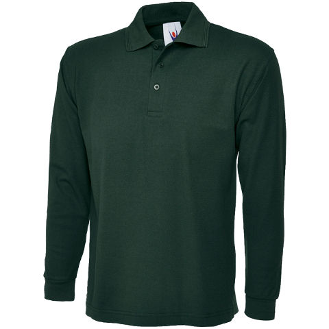 Uneek Long Sleeve Pique Polo